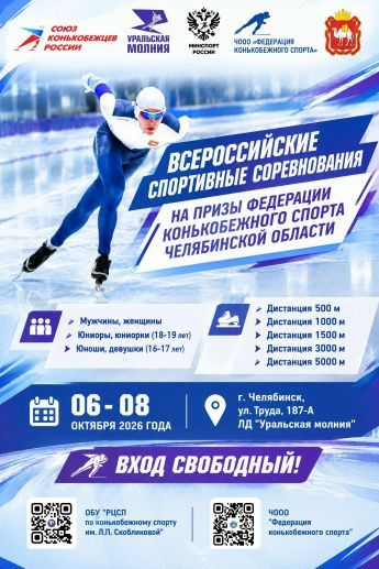 ВС "Призы Федерации конькобежного спорта Челябинской области"
